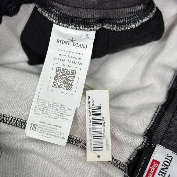 stone island spiderweb sweatpants